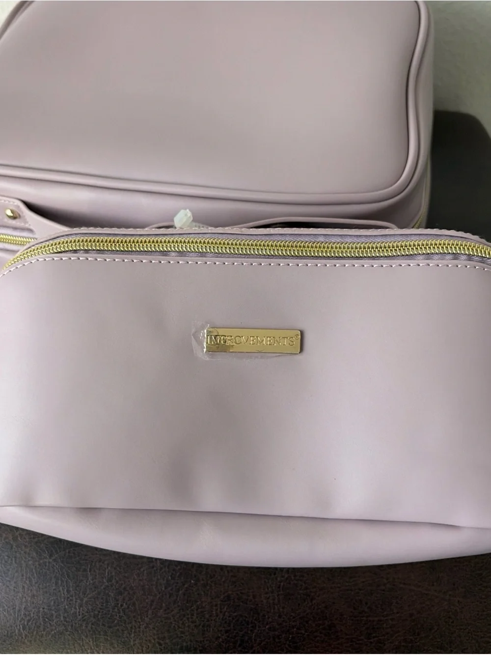 Improvements Beauty Travel Cosmetic/Toiletries Organizer Set of 2 Pink NWT
